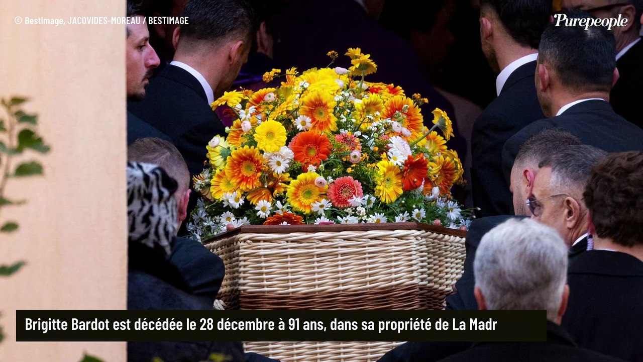 Le cercueil de Brigitte Bardot, un choix original, rare, qui lui va bien