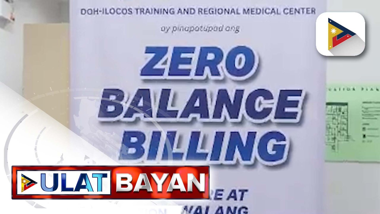 DOH, paiigtingin pa ang zero balance billing ngayong taon | ulat ni Cleizl Pardilla