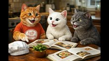 Minouche et ses amis passent en cuisine ! 🐾🍳