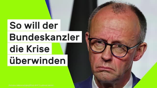 Friedrich Merz: Rente, Steuer und Co. - so will der Bundeskanzler die Krise überwinden