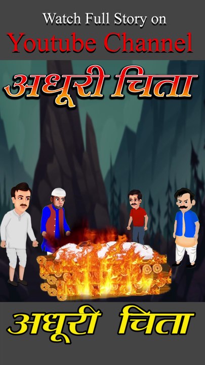 यहाँ कोई मुर्दा पूरा नहीं जलता ? 💀🧛‍♀️| ADHURI CHITAAH | Shorts Video | #shorts