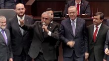 CHP'den AKP'ye geçen vekil Erdoğan'a asker selamı verdi