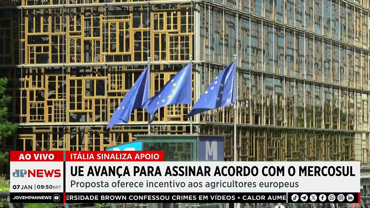 Acordo entre União Europeia e Mercosul vai sair do papel? Alan Ghani analisa