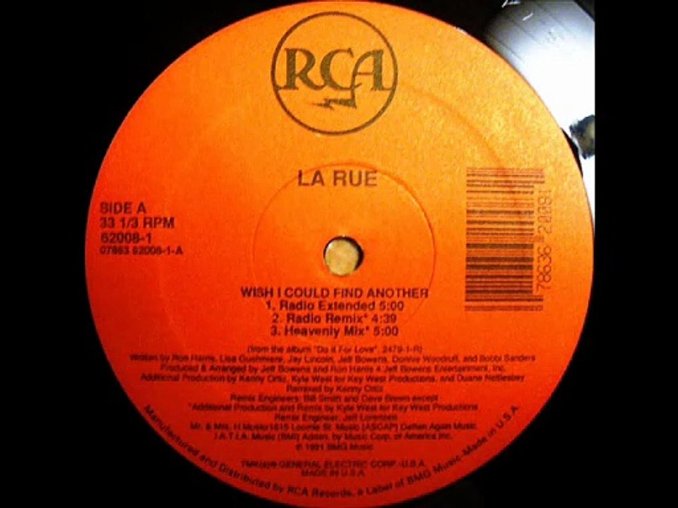 La Rue - Wish I Could Find Another (Heavenly Mix)