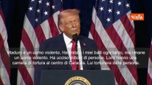 Trump: Maduro imitava il mio ballo, ma è un uomo violento. Ha ucciso milioni di persone