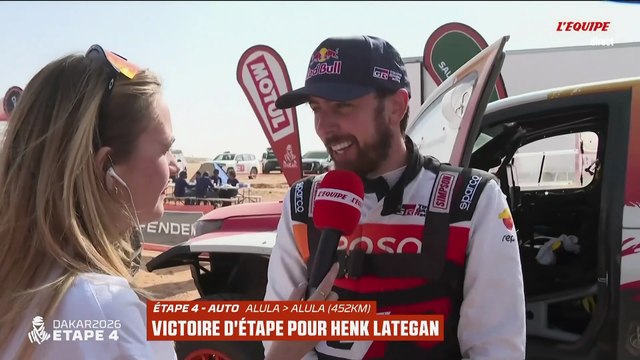 Lategan vainqueur de la 4e étape et nouveau leader du Dakar - Rallye raid - Dakar
