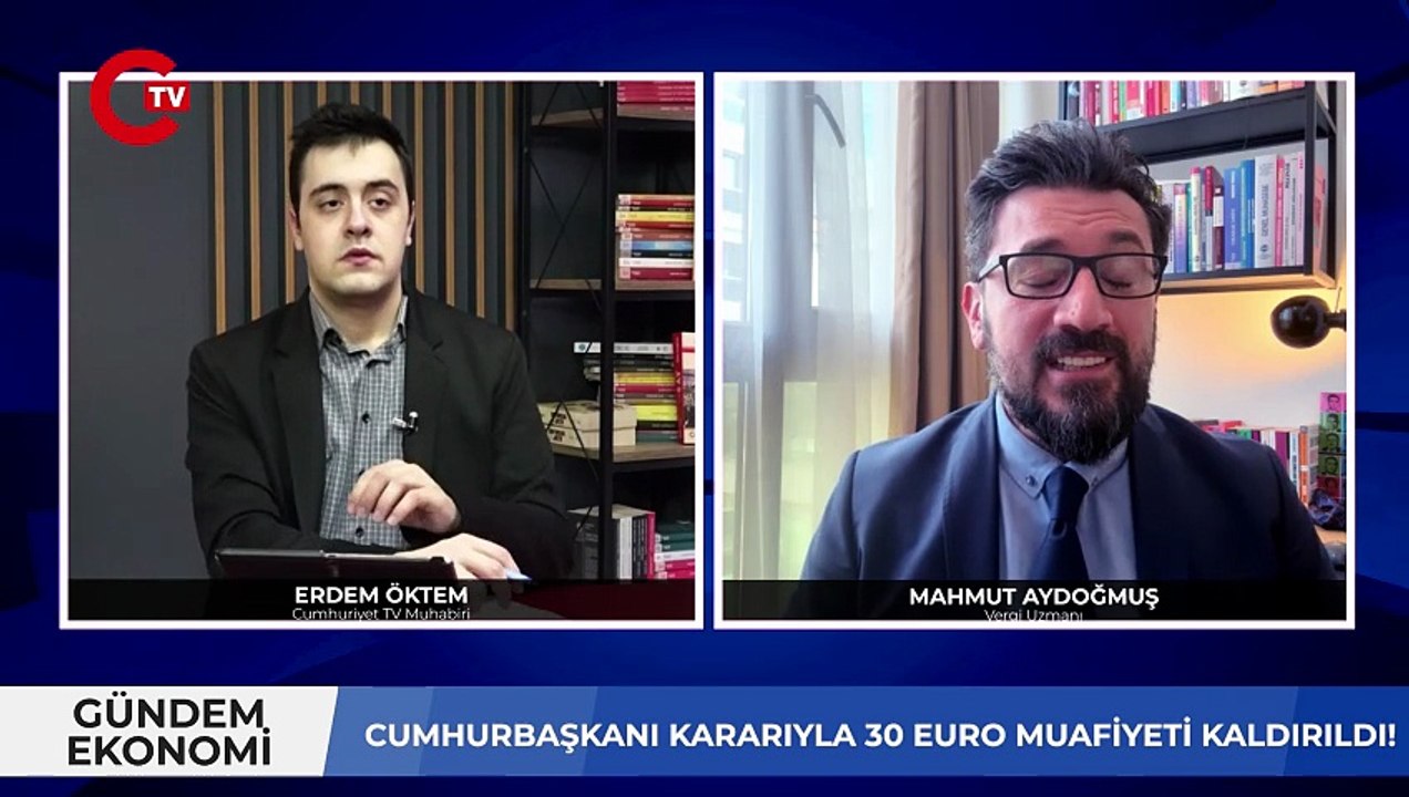 Artık yurt dışından ürün getirmek daha pahalı! 30 Euro muafiyeti kaldırıldı! Vergi uzmanı Aydoğmuş tek tek anlattı.