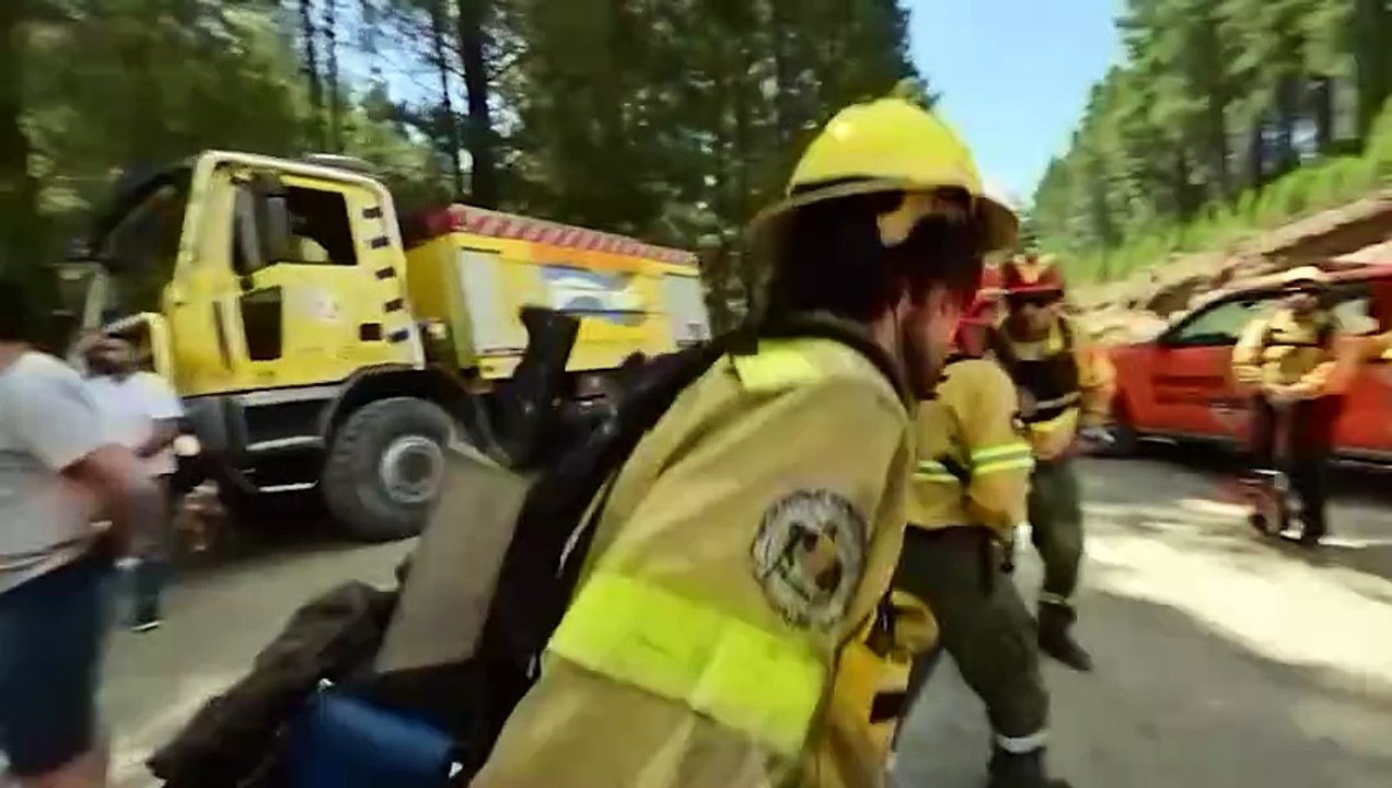 Incendio en Chubut