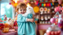 Baby Boy and Kitten's Candy Shop Dance Party