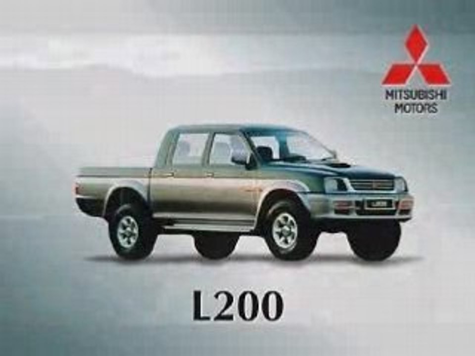 1997 Mitsubishi L200 commercial