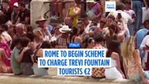 Help for heritage: Rome to charge tourists to visit Trevi Fountain