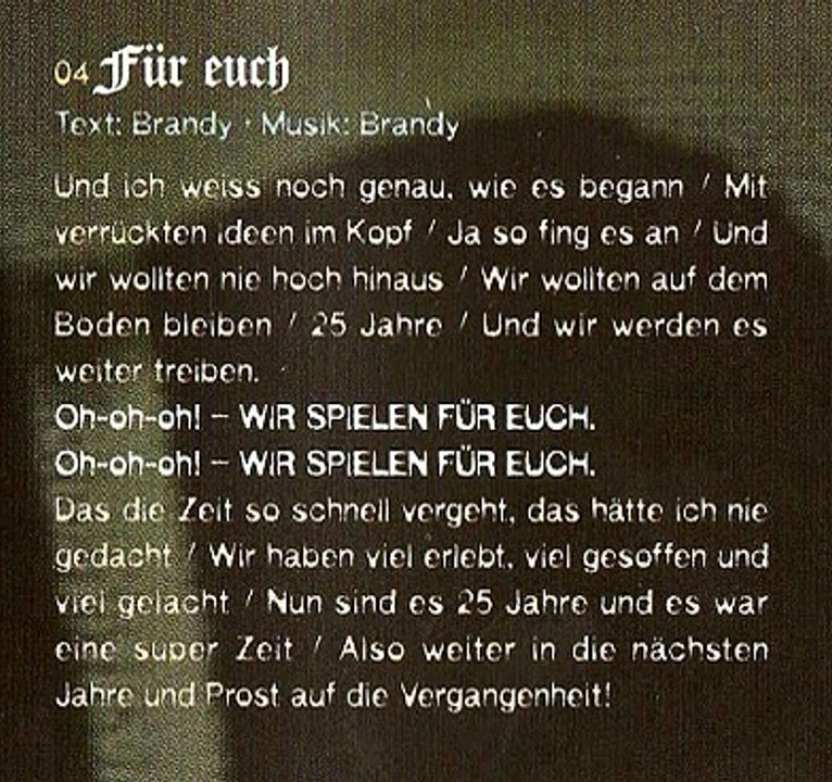 ENDSTUFE - Für euch