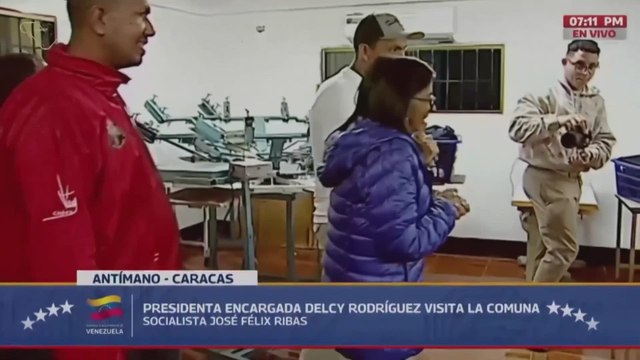 Delcy Rodríguez declara una semana de luto nacional por los militares caídos tras el ataque de Estados Unidos