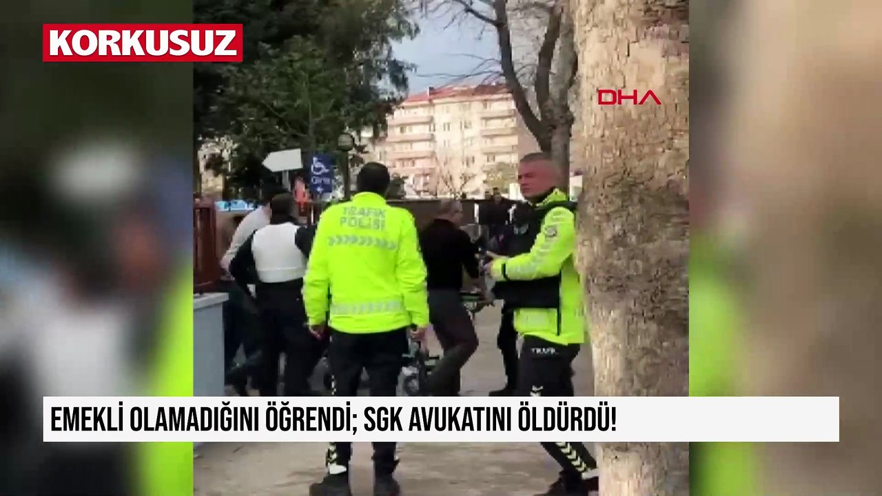 Emekli olamadığını öğrendi; SGK avukatını öldürdü!