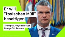 Pete Hegseth: Er will 