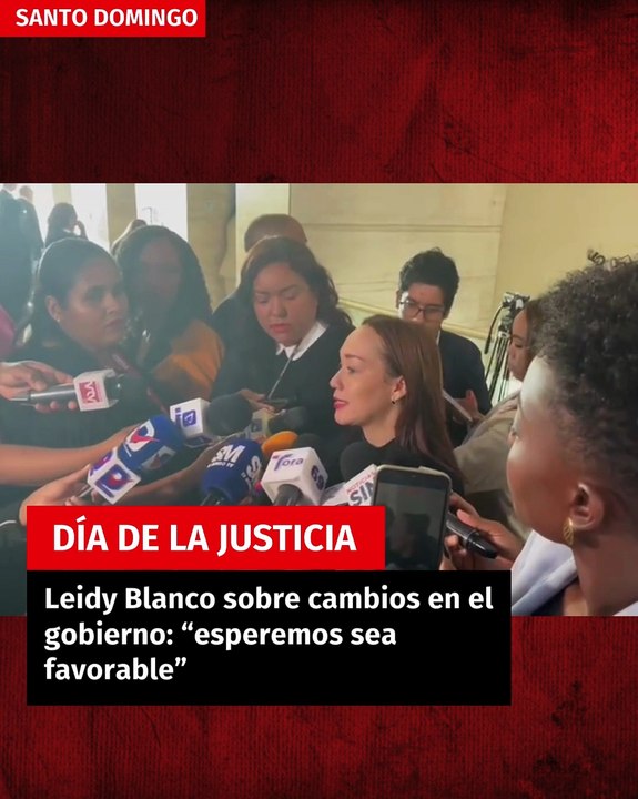 Leidy Blanco sobre cambios en el gobierno esperemos sea favorable