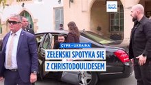 Christodoulides i Zełenski spotykają się w Nikozji, by kontynuować wsparcie dla Ukrainy