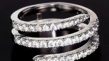 Shiny CZ fashion ring designed for weddings and parties Elegant appearance with an exceptional discount  More information in the description