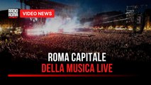 Roma capitale della musica live