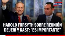 Harold Forsyth sobre reunión de José Jerí y José Antonio Kast: 