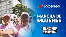 Venezuela: marcha de mujeres por la liberación del Presidente Nicolás Maduro 🇻🇪