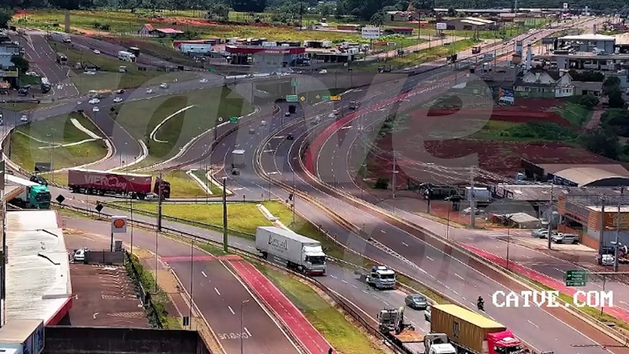 Fluxo no Trevo Cataratas sentido a Foz do Iguaçu é totalmente liberado