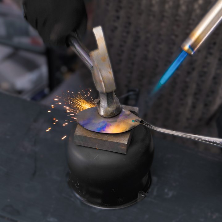 She turned two spoons 🥄 into a mystical zodiac harness ✨