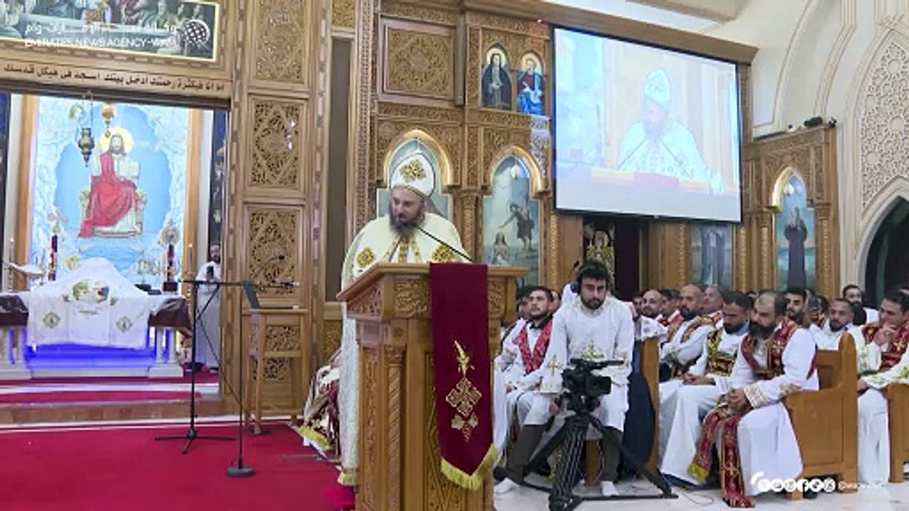 Copts celebrating Christmas in Abu Dhabi