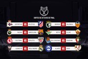 Racing-Barcelona, Albacete-Real Madrid y Deportivo-Atlético, en octavos de final