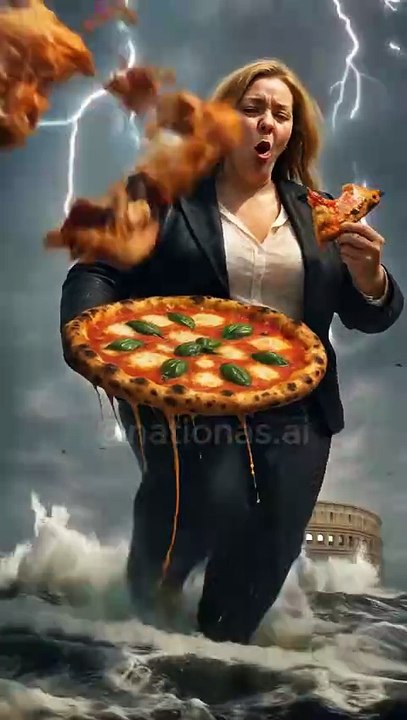 Countries as Eating Giants - Part 2. Which country next 👀 🍕#ai #aiart #aiedits #countries #Eat.