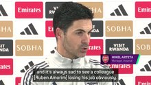 Arteta analyses board stability as Amorim exits Man United