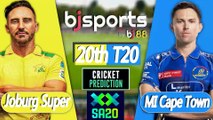 SA20 2025-26 | MI Cape Town vs Joburg Super Kings 20th T20 Match Preview |
