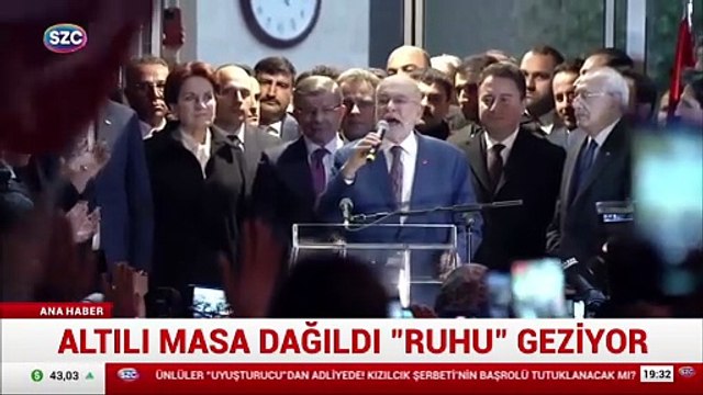 Altılı Masa dağıldı 'ruhu' geziyor!