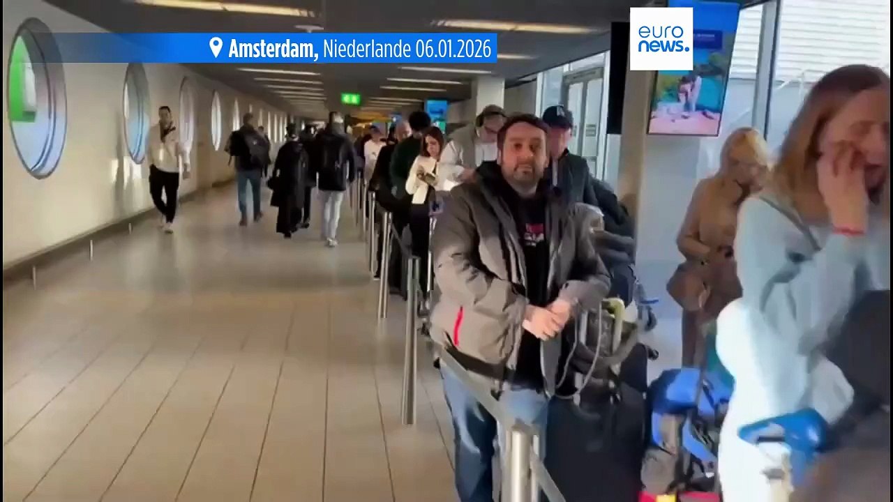 Sturm Goretti sorgt in Europa für ein Verkehrschaos durch starken Schneefall und Eis