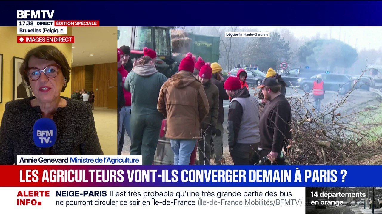 "L'affaire n'est pas pliée, nous avons bataillé ferme", la ministre de l'Agriculture répond aux agriculteurs sur le Mercosur