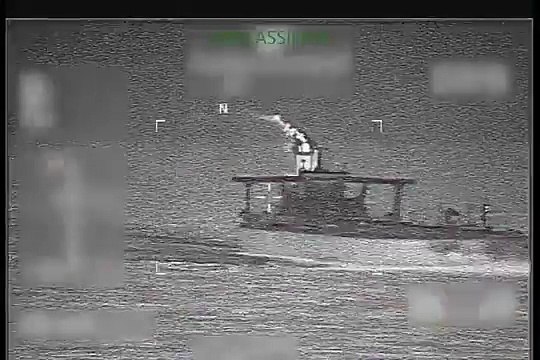 Así fue la intercepción del barco ruso por parte de Estados Unidos