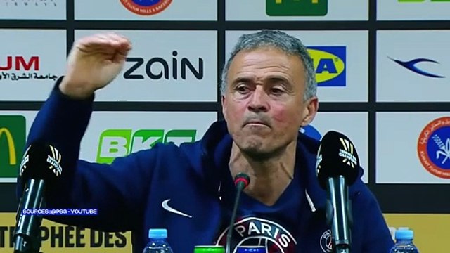 Luis Enrique évoque l’absence des supporters parisiens