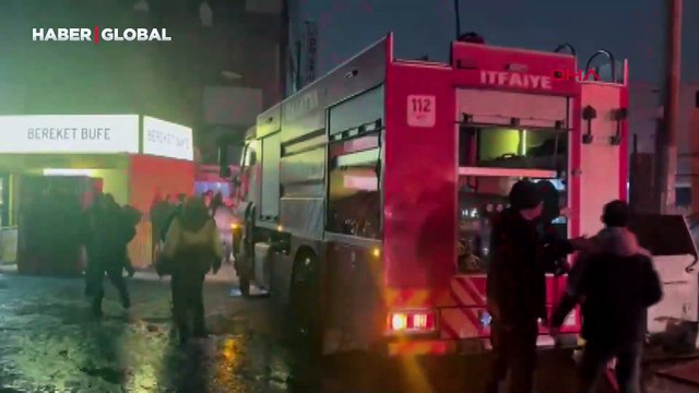 Malatya'da işçilerin kaldığı konteynerde yangın: 40 konteyner kullanılamaz hale geldi