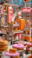 Miniature Dunkin’ Donuts Production Factory | Tiny Coffee & Donut Line