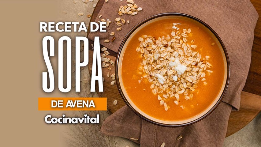 Receta de sopa de avena ¡en 5 sencillos pasos!
