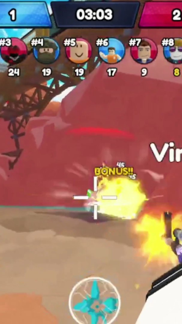 ⁣hyper shot Roblox.