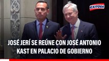José Jerí se reúne con José Antonio Kast en Palacio de Gobierno