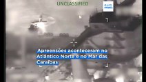 Forças norte-americanas abordam petroleiro sancionado ligado à Rússia e Venezuela no Atlântico Norte