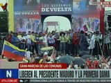 Comuneros exigen la liberación del Presidente Maduro y la Primera Dama Cilia Flores