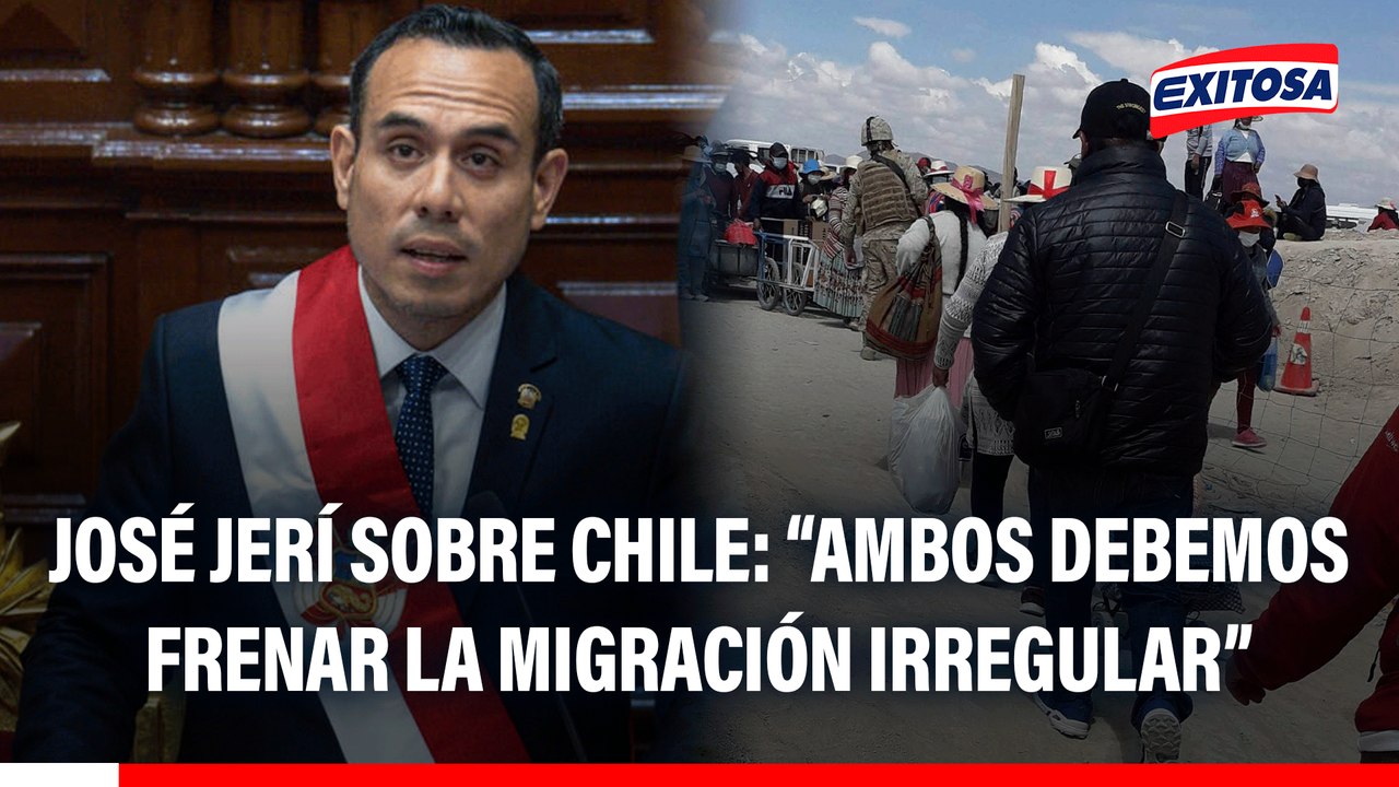 José Jerí sobre Chile: "Tenemos importantes coincidencias como frenar la migración irregular que afecta a nuestros países"