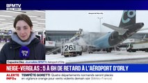 Neige-verglas: la situation reste compliquée à l'aéroport d'Orly