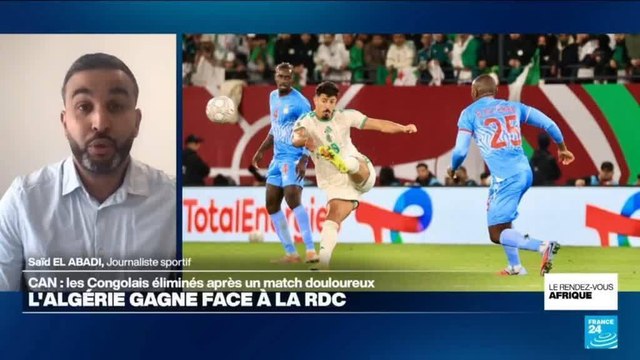CAN 2025 : les Congolais éliminés par l'Algérie après un match douloureux