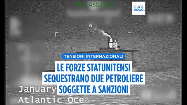 Gli Stati Uniti sequestrano una petroliera battente bandiera russa nell'Atlantico settentrionale