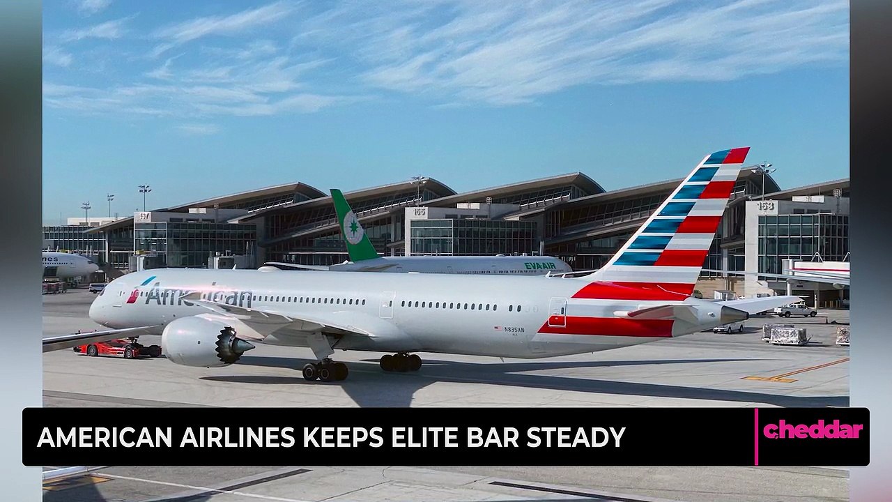 American Airlines Keeps Elite Bar Steady