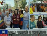 Aragüeños participan en asambleas por la liberación del Pdte. Maduro y la Primera Dama Cilia Flores